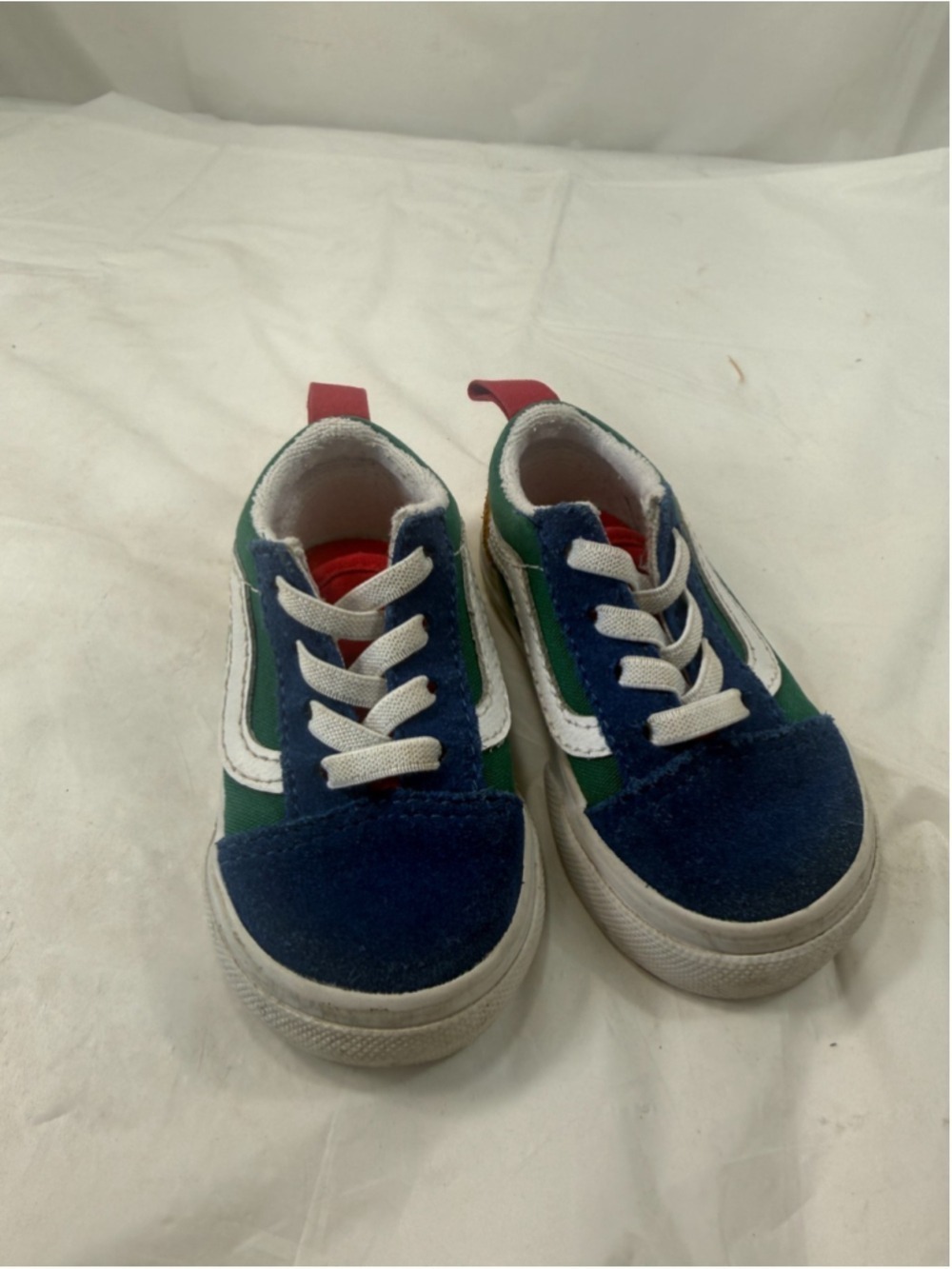 VANS kidz Old Skool Suede Yacht Club Stretchy Laces Sz.4.5